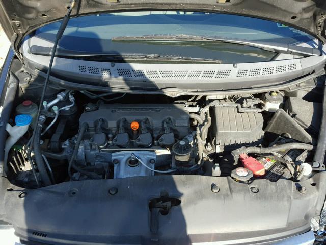 2HGFA16838H301848 - 2008 HONDA CIVIC EX 黑色 照片 7