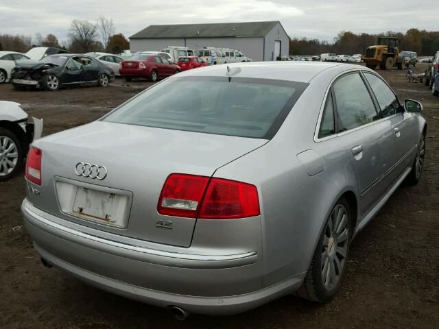 WAUML44E56N021988 - 2006 AUDI A8 L QUATT SILVER photo 4