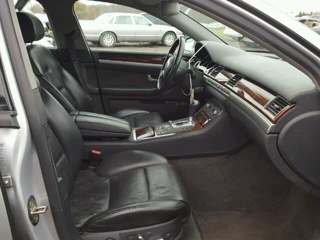WAUML44E56N021988 - 2006 AUDI A8 L QUATT SILVER photo 5