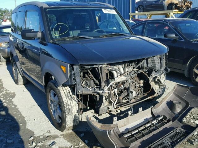 5J6YH18593L001551 - 2003 HONDA ELEMENT EX BLACK photo 1