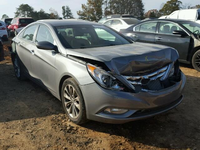 5NPEC4AC2DH733284 - 2013 HYUNDAI SONATA SE GRAY photo 1