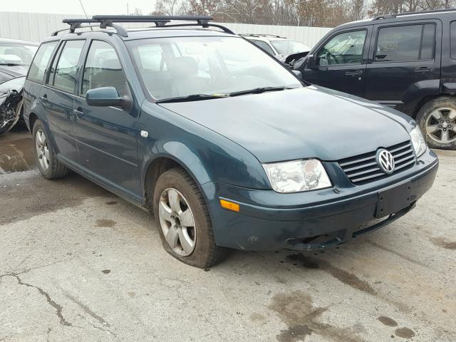 WVWSL61J24W109797 - 2004 VOLKSWAGEN JETTA GLS GREEN photo 1