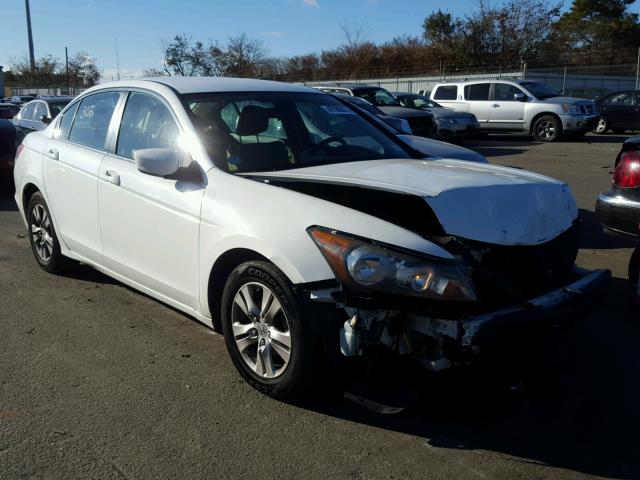 1HGCP2F69BA107255 - 2011 HONDA ACCORD SE WHITE photo 1