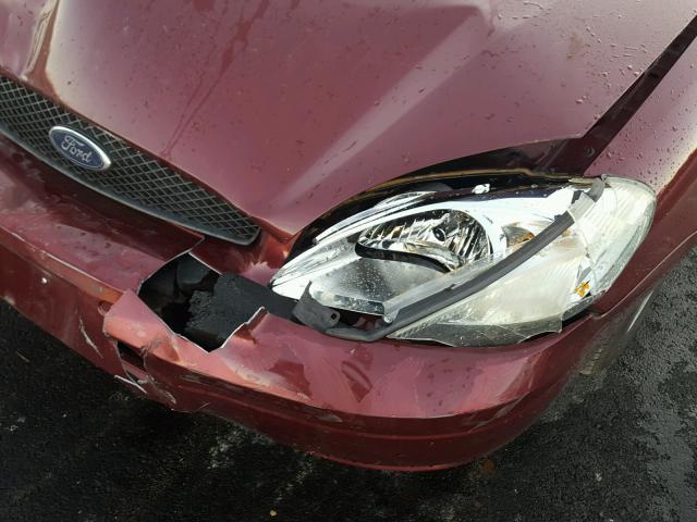 1FAFP53225A147511 - 2005 FORD TAURUS SE MAROON photo 9