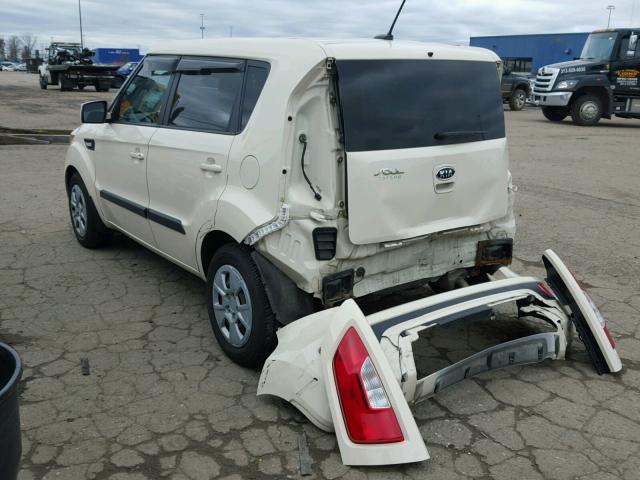 KNDJT2A5XC7472204 - 2012 KIA SOUL TAN photo 3