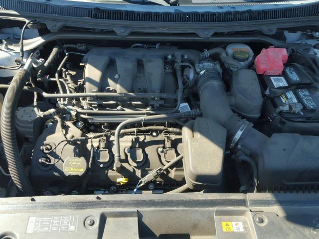 2FMGK5C8XDBD05352 - 2013 FORD FLEX SEL თეთრი ფოტო 7