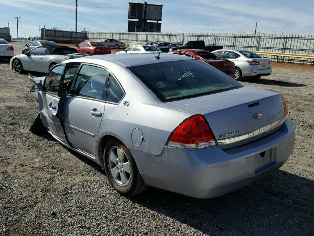 2G1WT58K369205212 - 2006 CHEVROLET IMPALA LT GRAY photo 3