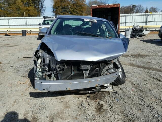 2G1WT58K369205212 - 2006 CHEVROLET IMPALA LT GRAY photo 9