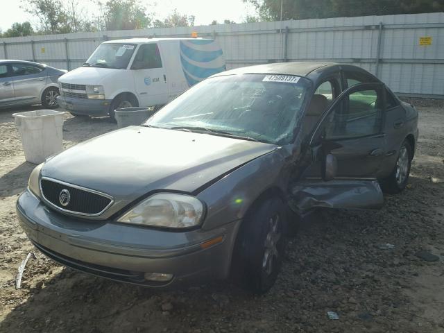 1MEFM55S11G612138 - 2001 MERCURY SABLE LS P GRAY photo 2