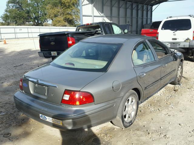 1MEFM55S11G612138 - 2001 MERCURY SABLE LS P GRAY photo 4