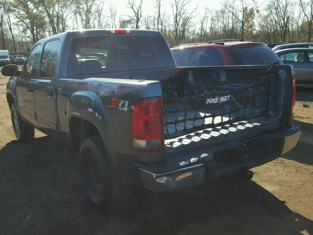 2GTEK13M281154777 - 2008 GMC SIERRA K15 BLUE photo 3