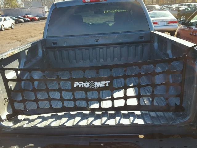 2GTEK13M281154777 - 2008 GMC SIERRA K15 BLUE photo 9