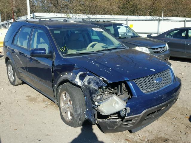 1FMDK02187GA36999 - 2007 FORD FREESTYLE BLUE photo 1