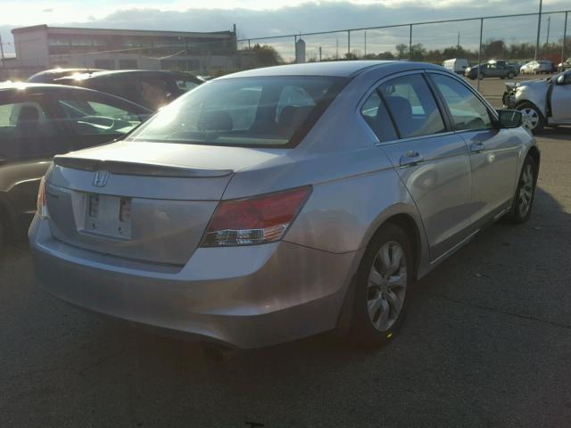 1HGCP26709A009900 - 2009 HONDA ACCORD EX SILVER photo 4