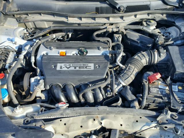 1HGCP26709A009900 - 2009 HONDA ACCORD EX SILVER photo 7