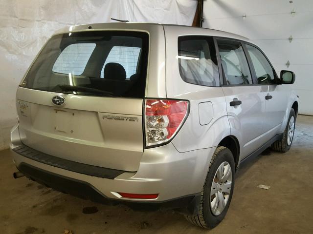 JF2SH61619H726005 - 2009 SUBARU FORESTER 2 SILVER photo 4