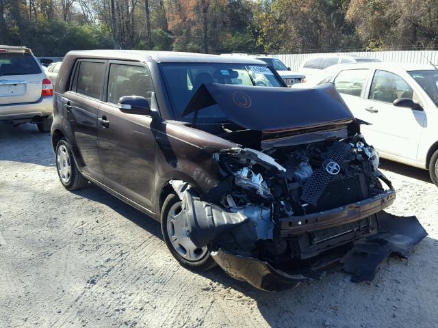 JTLKE50E091092516 - 2009 TOYOTA SCION XB BROWN photo 1