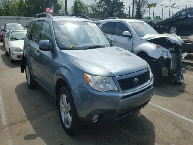 JF2SH64639H740483 - 2009 SUBARU FORESTER 2 BLUE photo 1