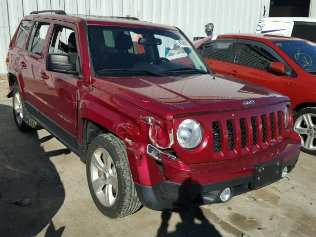 1C4NJRFB5ED797913 - 2014 JEEP PATRIOT LA RED photo 1