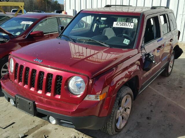 1C4NJRFB5ED797913 - 2014 JEEP PATRIOT LA RED photo 2