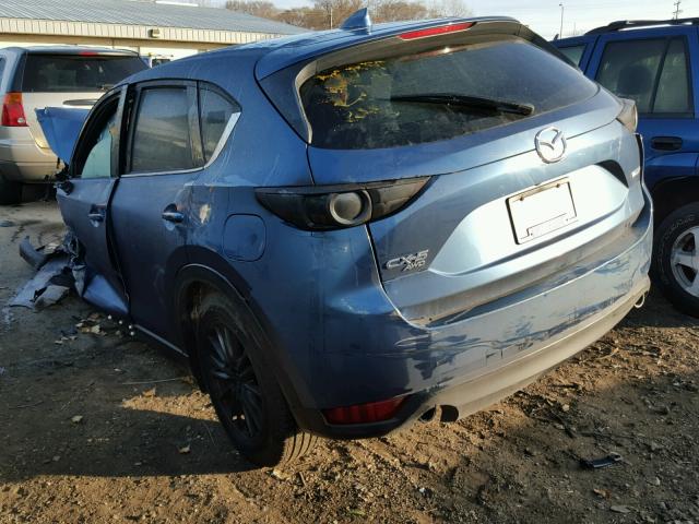 JM3KFBCL6H0103354 - 2017 MAZDA CX-5 TOURI BLUE photo 3