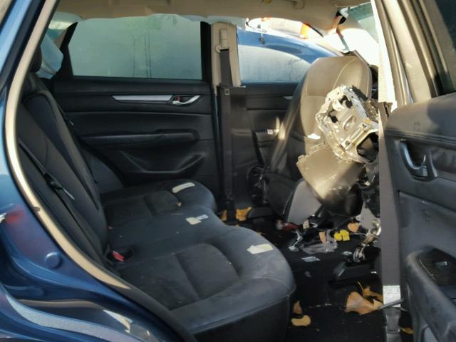 JM3KFBCL6H0103354 - 2017 MAZDA CX-5 TOURI BLUE photo 6