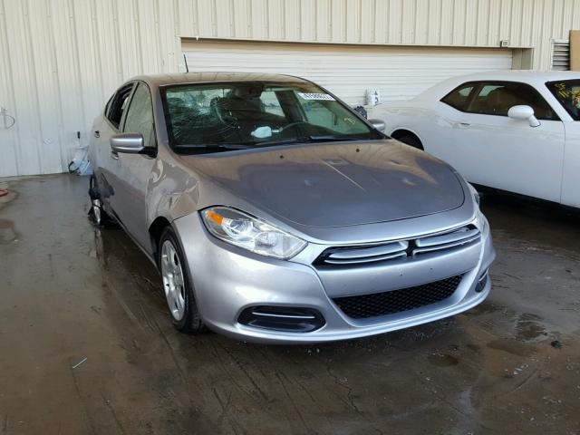 1C3CDFAA1GD682356 - 2016 DODGE DART SE GRAY photo 1