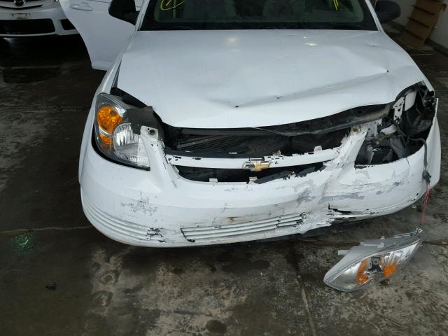 1G1AK55F067652750 - 2006 CHEVROLET COBALT LS WHITE photo 7