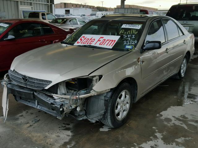 4T1BE32K53U647772 - 2003 TOYOTA CAMRY LE ბეჟი ფოტო 2