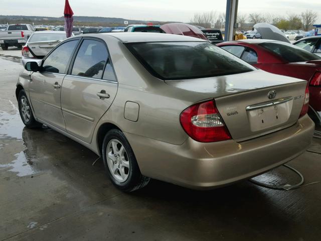 4T1BE32K53U647772 - 2003 TOYOTA CAMRY LE BEIGE photo 3