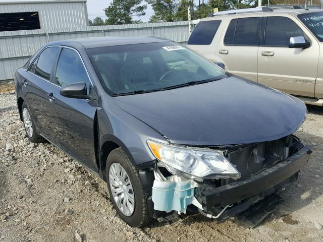 4T1BF1FK2CU137570 - 2012 TOYOTA CAMRY BASE GRAY photo 1