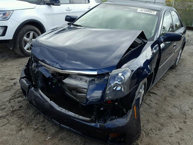 1G6DM577140152187 - 2004 CADILLAC CTS BLUE photo 1