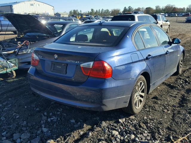 WBAVD13506KT80152 - 2006 BMW 325 XI BLUE photo 4