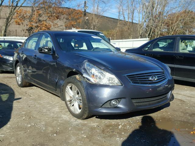 JN1CV6AR0CM976178 - 2012 INFINITI G37 BLUE photo 1