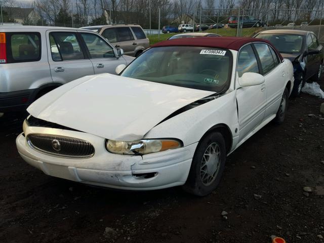 1G4HP54K024143108 - 2002 BUICK LESABRE CU WHITE photo 2