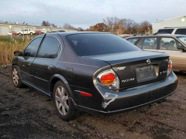 JN1DA31A63T416325 - 2003 NISSAN MAXIMA GLE GRAY photo 3