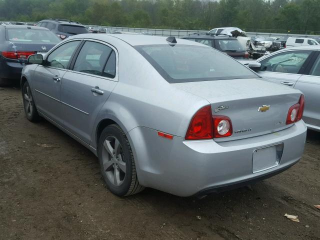 1G1ZC5E03CF194389 - 2012 CHEVROLET MALIBU 1LT SILVER photo 3