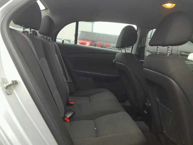 1G1ZC5E03CF194389 - 2012 CHEVROLET MALIBU 1LT SILVER photo 6