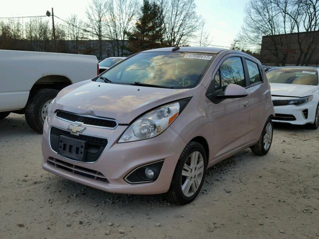 KL8CB6S90DC597881 - 2013 CHEVROLET SPARK LS PINK photo 2