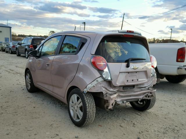 KL8CB6S90DC597881 - 2013 CHEVROLET SPARK LS PINK photo 3