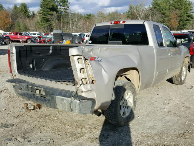 1GTEK190X7Z604606 - 2007 GMC NEW SIERRA TAN photo 4