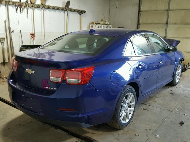 1G11C5SA0DU118913 - 2013 CHEVROLET MALIBU 1LT BLUE photo 4