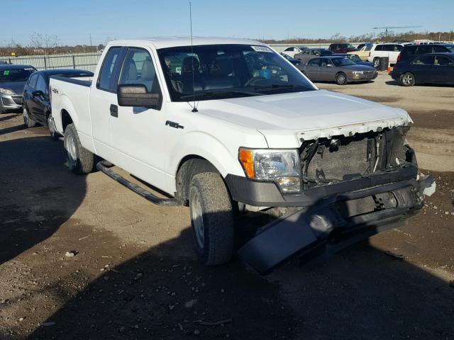 1FTEX1EW8AKE17831 - 2010 FORD F150 SUPER WHITE photo 1