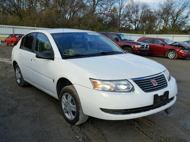 1G8AJ55F07Z147110 - 2007 SATURN ION LEVEL WHITE photo 1