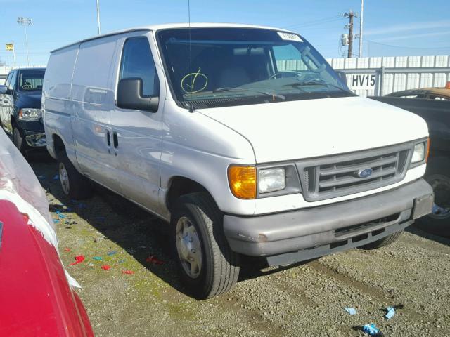 1FTNE24W47DA03066 - 2007 FORD ECONOLINE WHITE photo 1