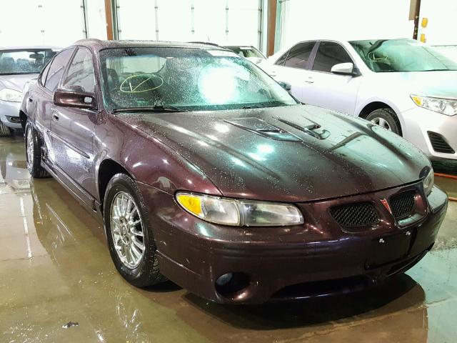 1G2WP52K92F168435 - 2002 PONTIAC GRAND PRIX MAROON photo 1
