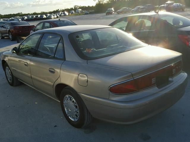 2G4WS52J311265200 - 2001 BUICK CENTURY CU BEIGE photo 3