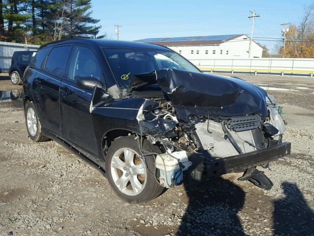 2T1KR32E18C716688 - 2008 TOYOTA COROLLA MA BLACK photo 1