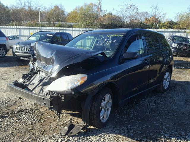 2T1KR32E18C716688 - 2008 TOYOTA COROLLA MA BLACK photo 2