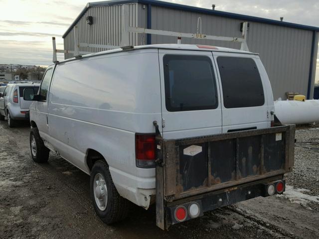 1FTNE24L98DA45093 - 2008 FORD ECONOLINE WHITE photo 3